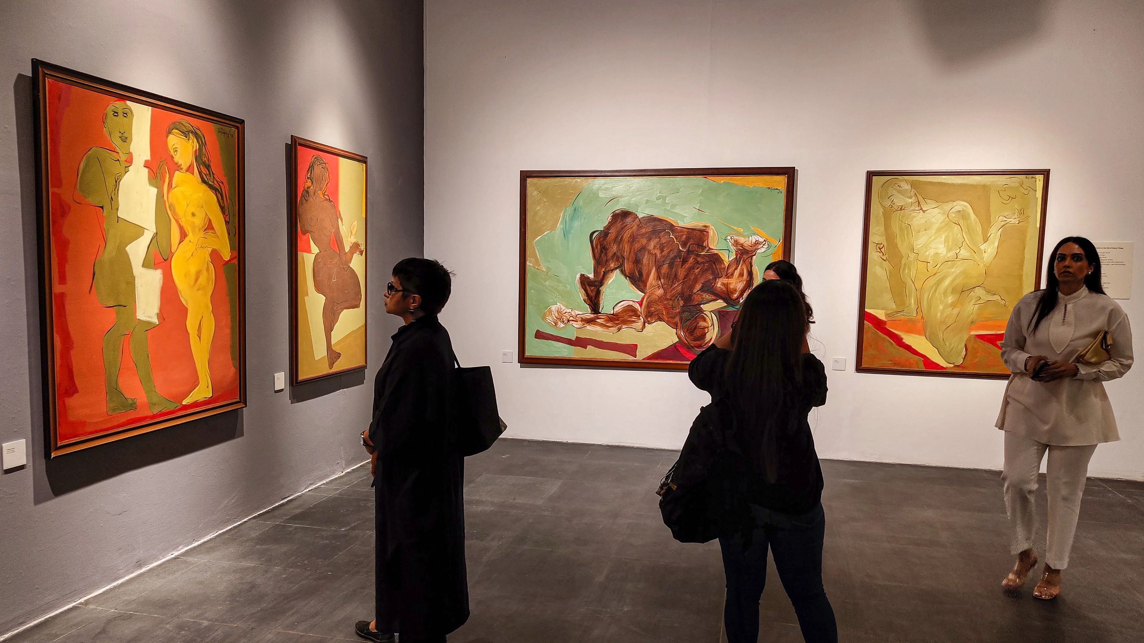 <div class="paragraphs"><p>File Photo: The National Gallery of Modern Art hosts a retrospective show, which features a lifetime of work by renowned artist Jatin Das. </p></div>