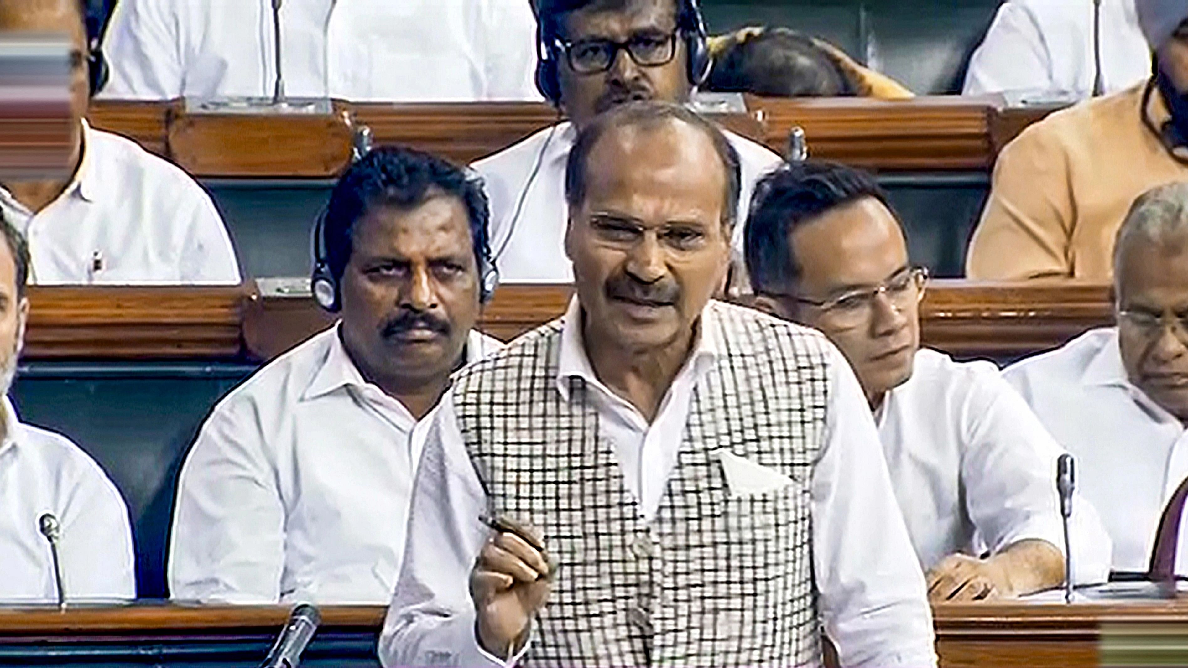 <div class="paragraphs"><p>Congress MP Adhir Ranjan Chowdhury.</p></div>