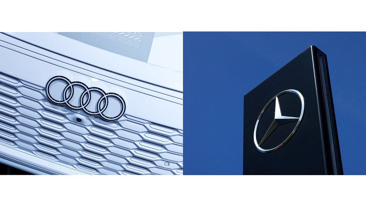 <div class="paragraphs"><p>Audi and Mercedes logo.</p></div>