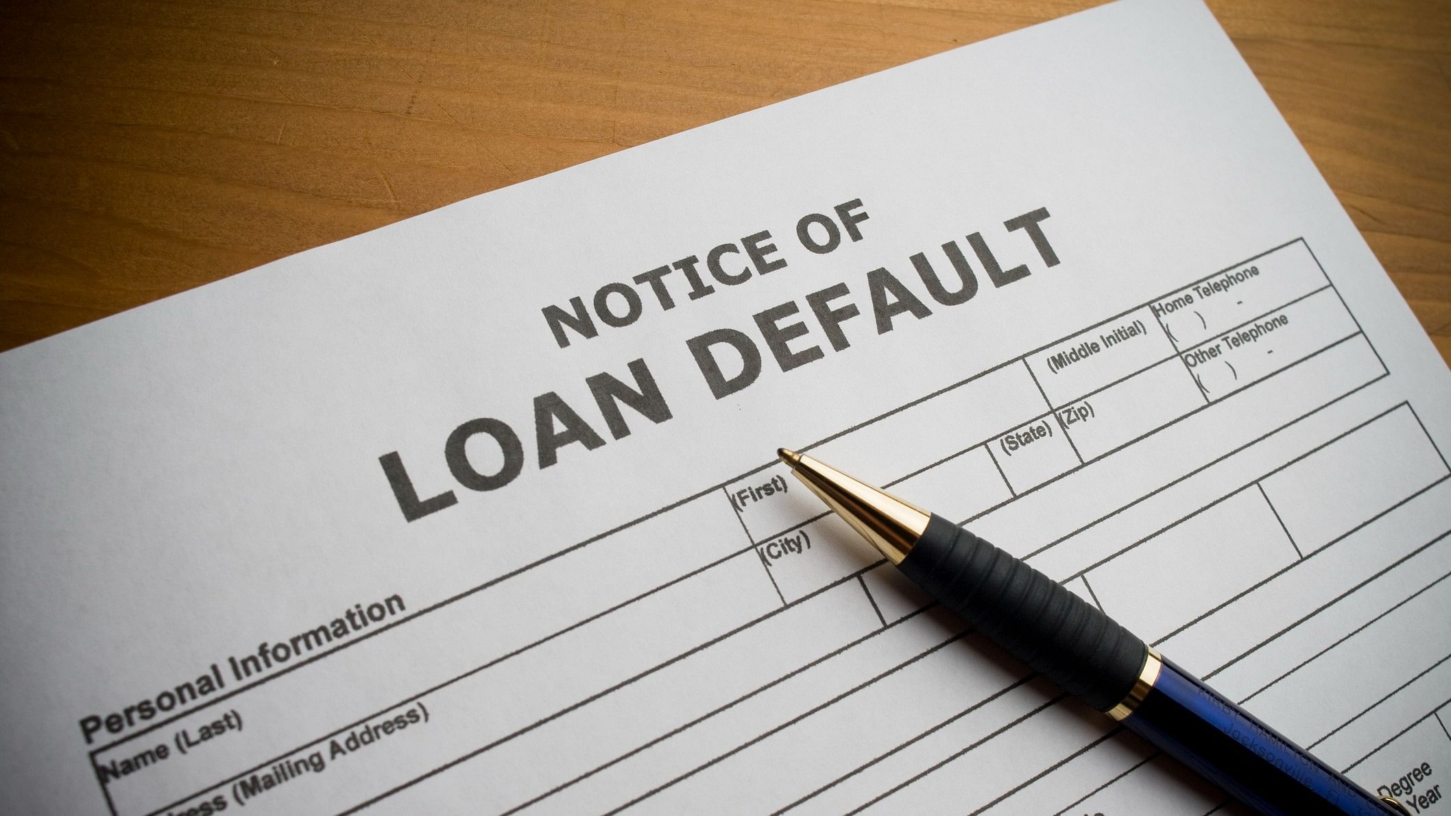 <div class="paragraphs"><p>Representative image of a notice of loan default.</p></div>