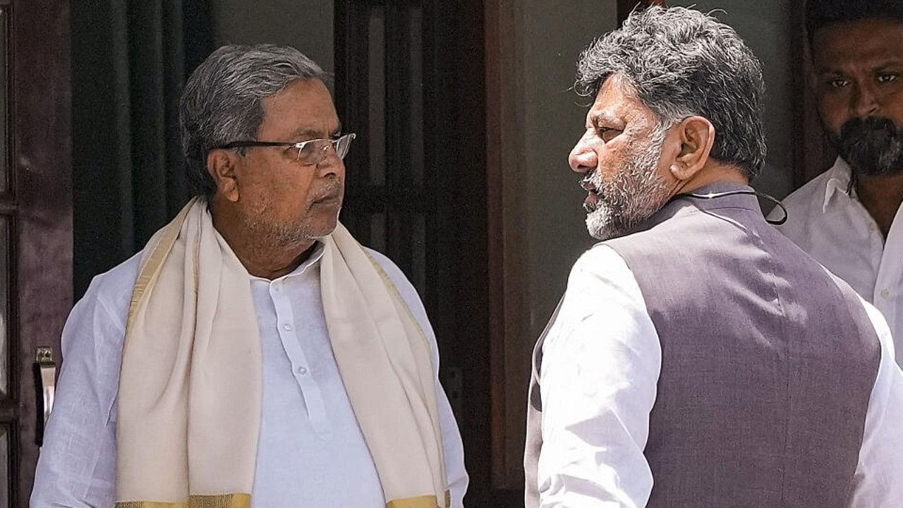 <div class="paragraphs"><p>Karnataka CM Siddaramaiah and his deputy DK Shivakumar.</p></div>