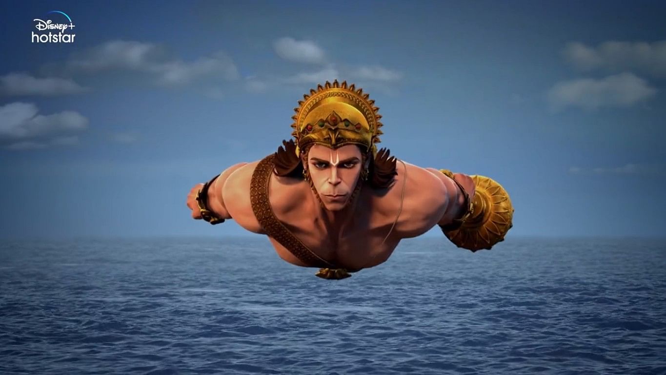 <div class="paragraphs"><p>A screengrab from the official trailer of&nbsp;'The Legend of Hanuman'.</p></div>
