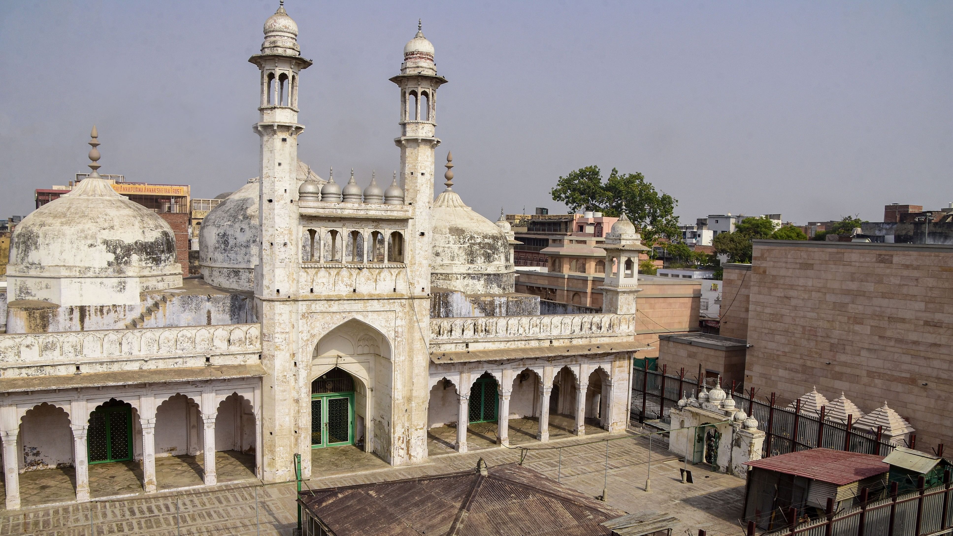 <div class="paragraphs"><p>A&nbsp;view of the Gyanvapi Mosque.</p></div>