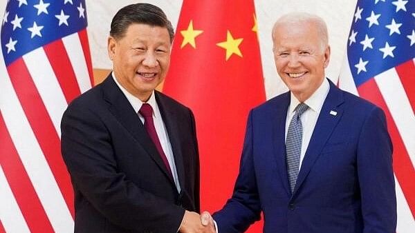 <div class="paragraphs"><p>Xi Jinping (left) and Joe Biden (right).</p></div>