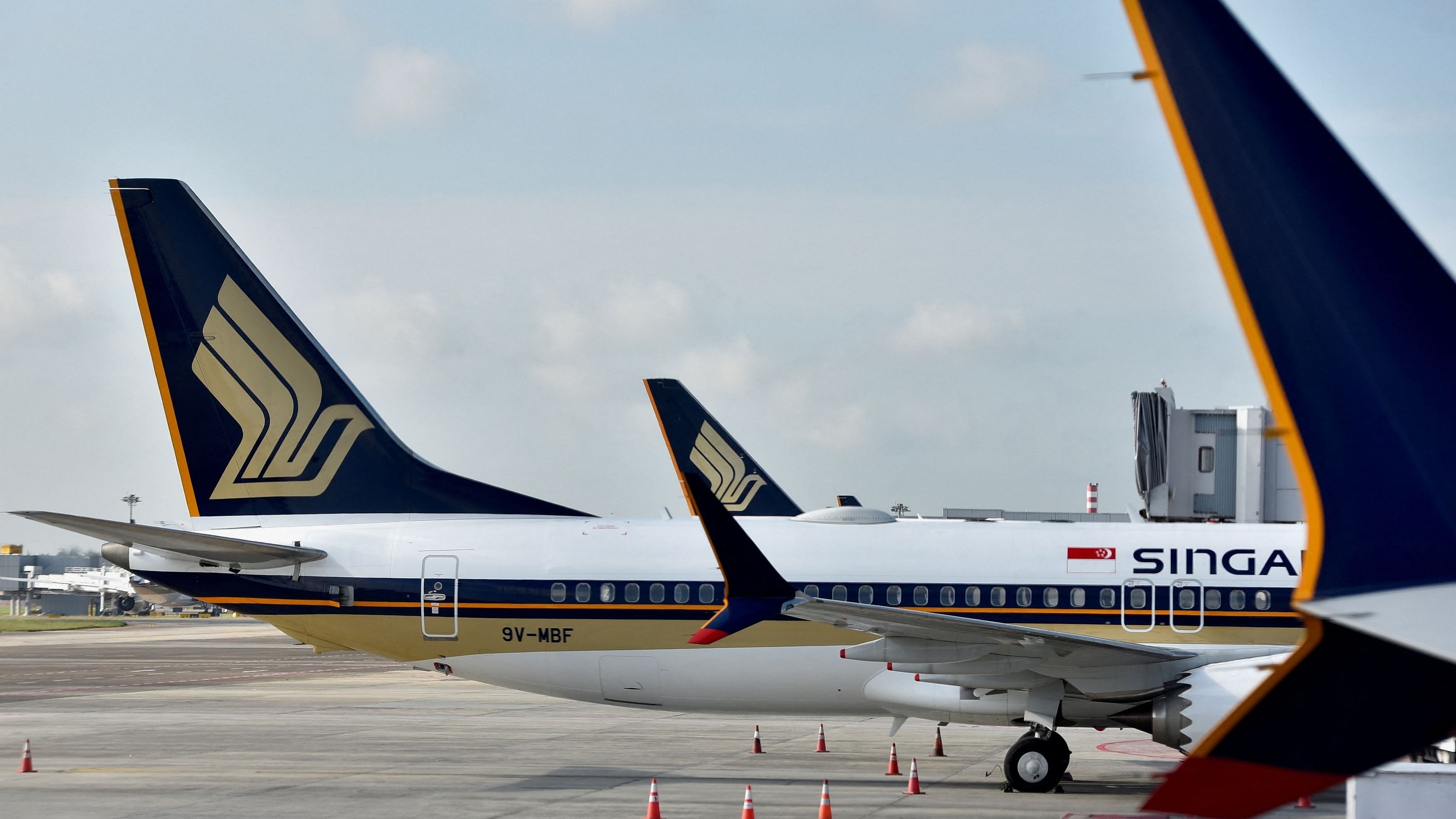 <div class="paragraphs"><p>Singapore Airlines planes sit on the tarmac at Changi Airport in Singapore.&nbsp;</p></div>