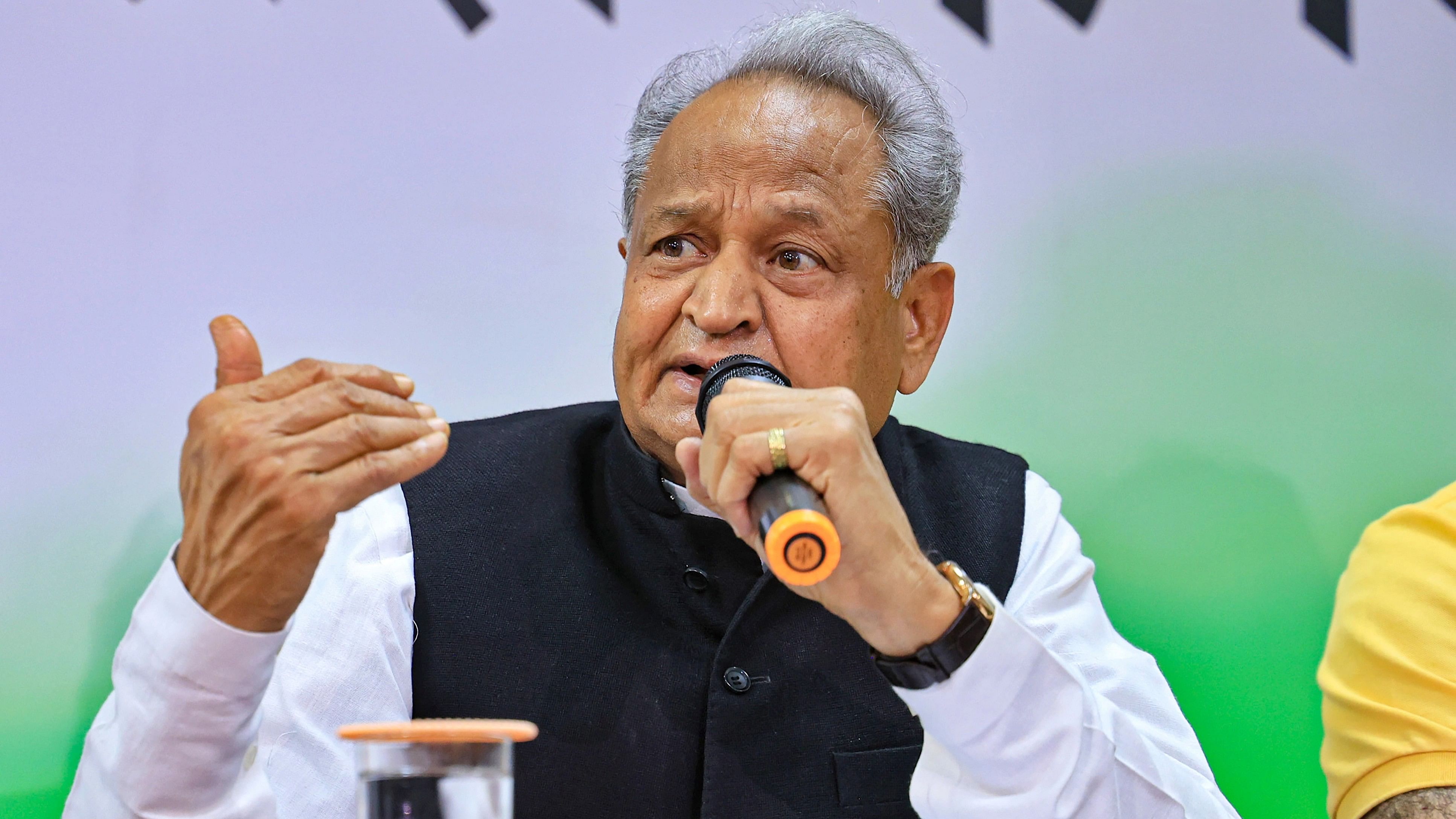 <div class="paragraphs"><p>Rajasthan Chief Minister Ashok Gehlot.</p></div>