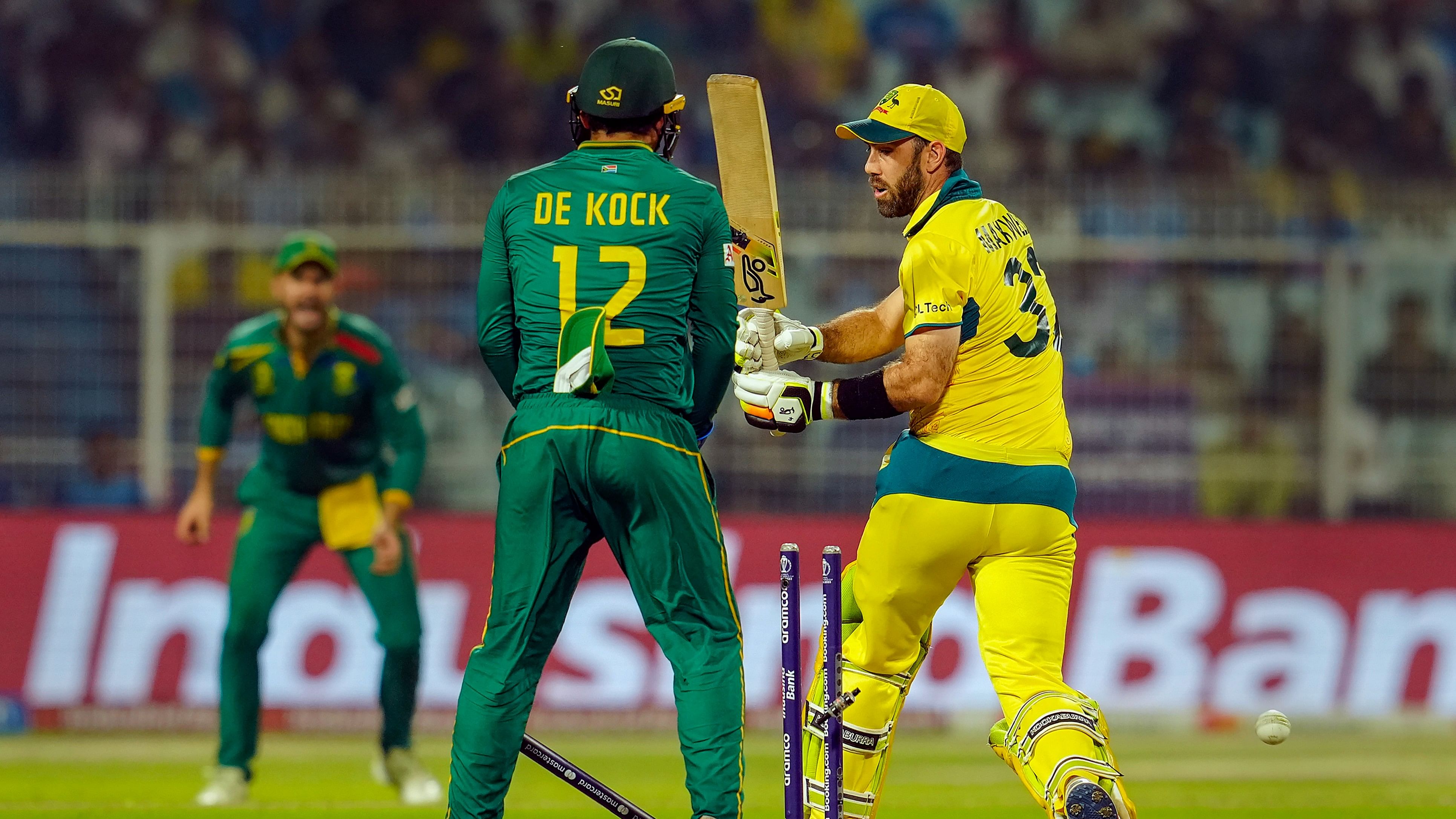 <div class="paragraphs"><p>Australia's Glenn Maxwell in action against South Africa at Eden Gardens, Kolkata, November 16, 2023.</p></div>