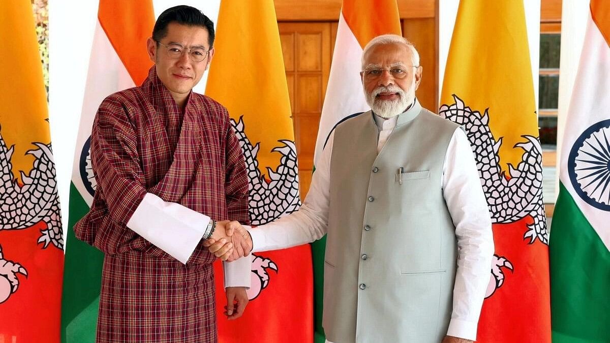 <div class="paragraphs"><p>Prime Minister Narendra Modi with King of Bhutan Jigme Khesar Namgyel Wangchuck earlier this year.&nbsp;</p></div>