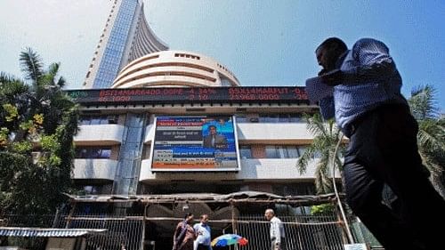 <div class="paragraphs"><p>The Bombay Stock Exchange.</p></div>