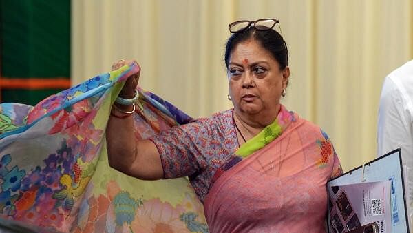 <div class="paragraphs"><p>BJP National Vice President Vasundhara Raje.</p></div>