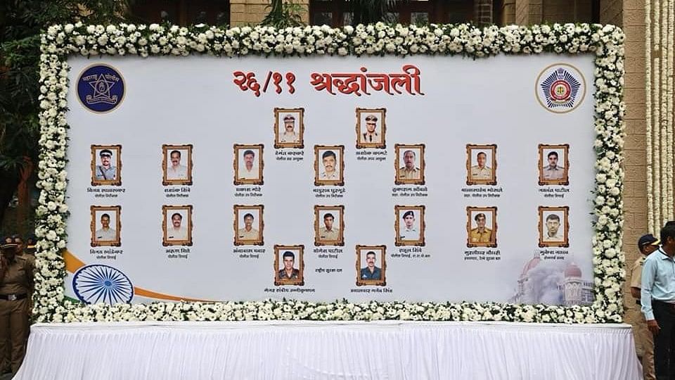 <div class="paragraphs"><p>Tributes paid to martyrs on 26/11 Mumbai terror attacks anniversary.</p></div>