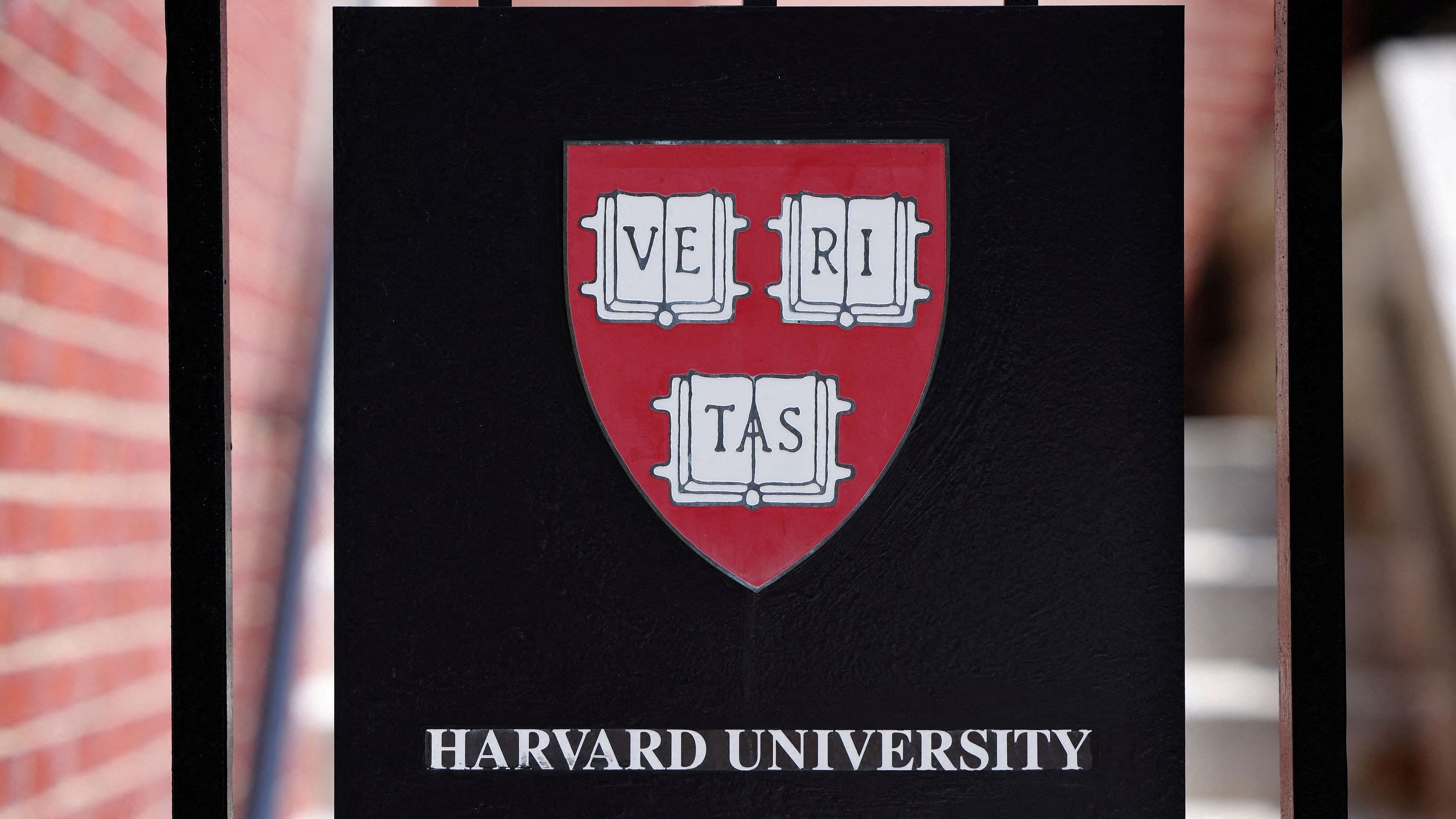 <div class="paragraphs"><p>A sign hangs on a gate of a building at Harvard University in Cambridge, Massachusetts, US, July 6, 2023.      </p></div>