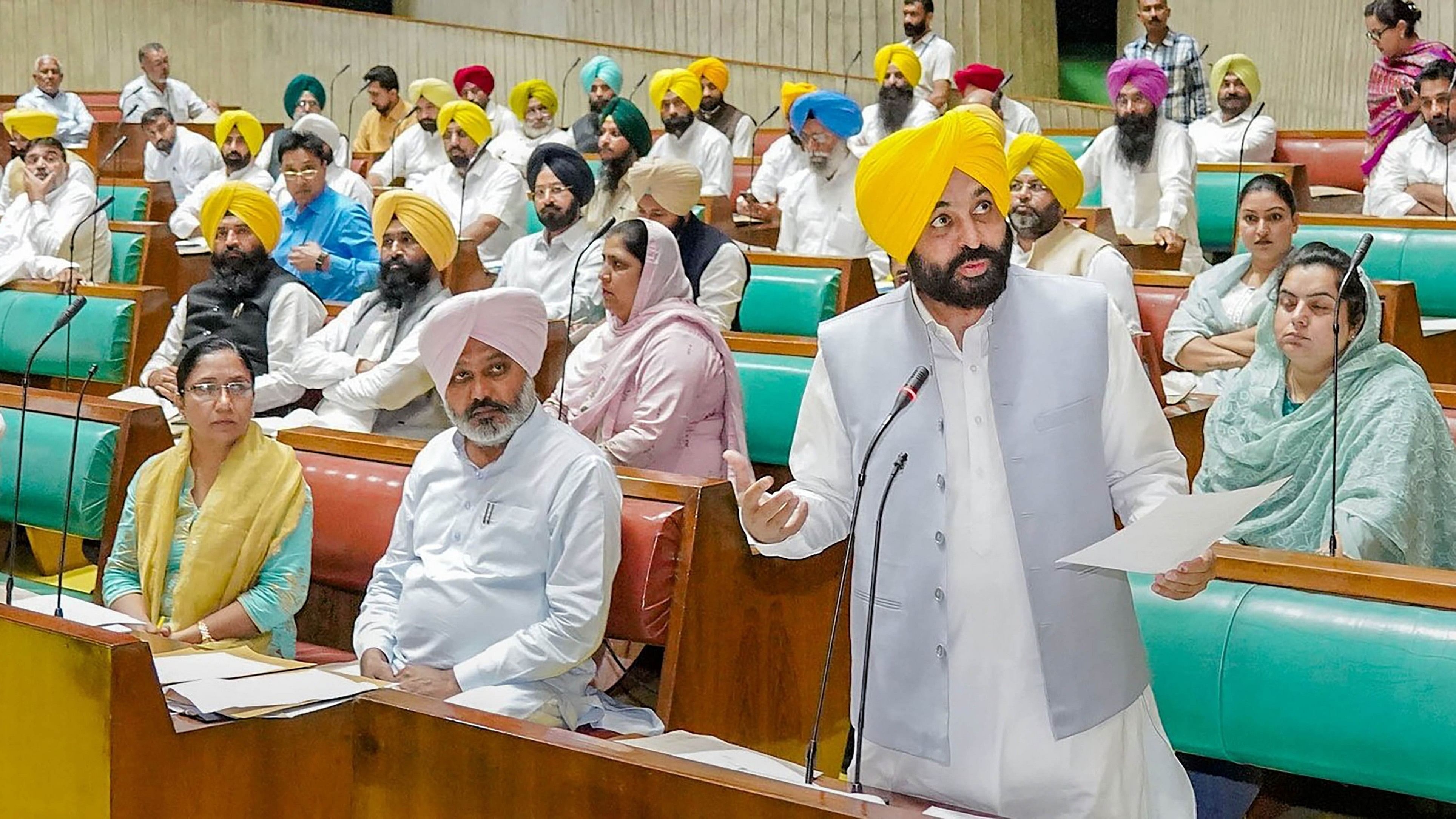 <div class="paragraphs"><p>Representative image showing proceedings in the Punjab Assembly, March 22, 2022.</p></div>