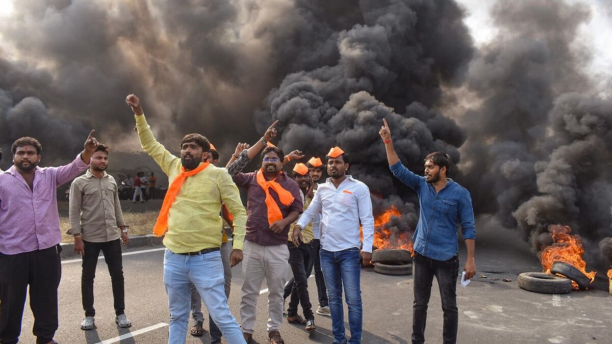 <div class="paragraphs"><p>Parts of Maharashtra has been seeing violent protests over the  Maratha reservation issue.&nbsp;</p></div>