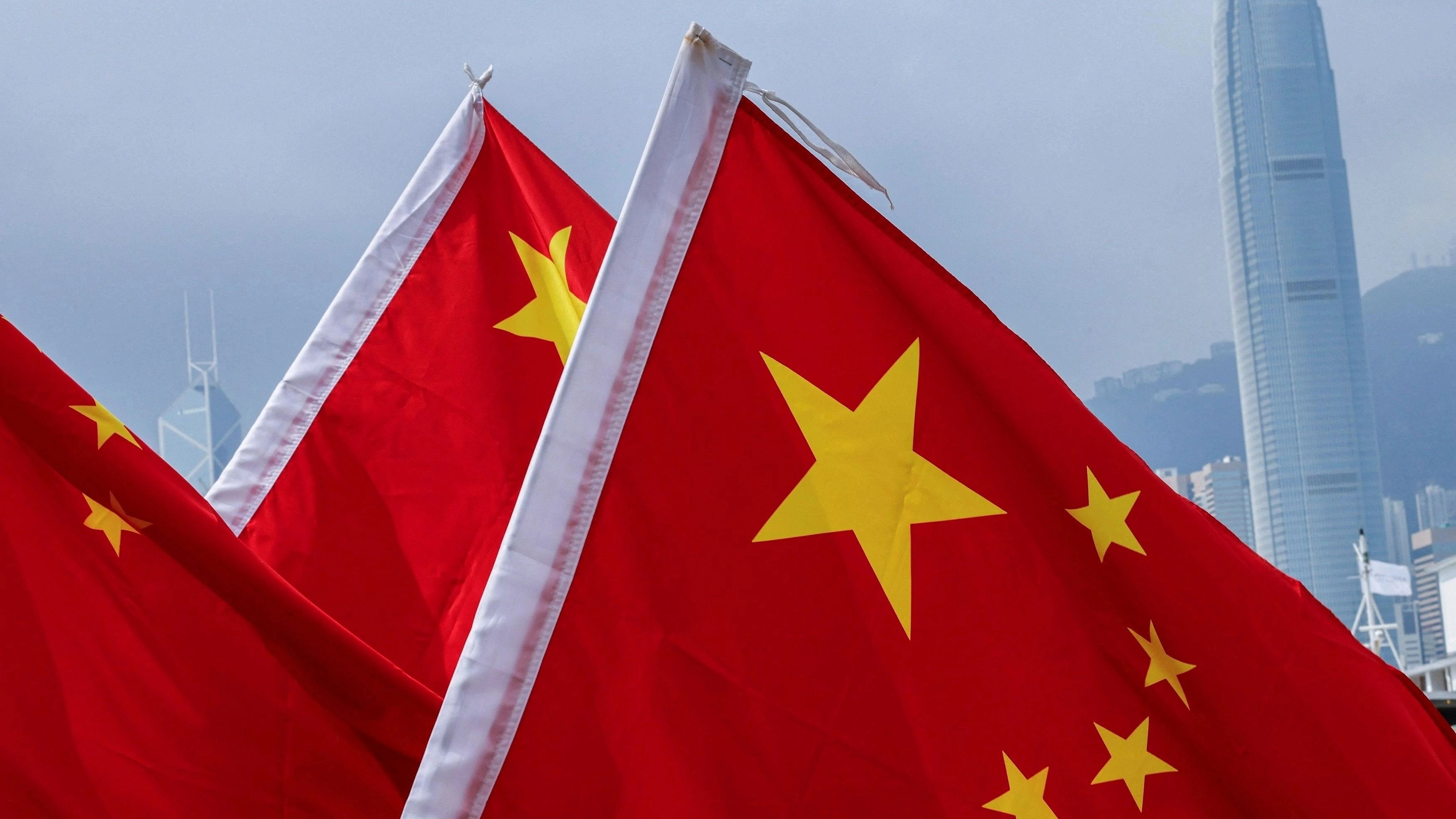 <div class="paragraphs"><p>Representative image of China's flag.</p></div>