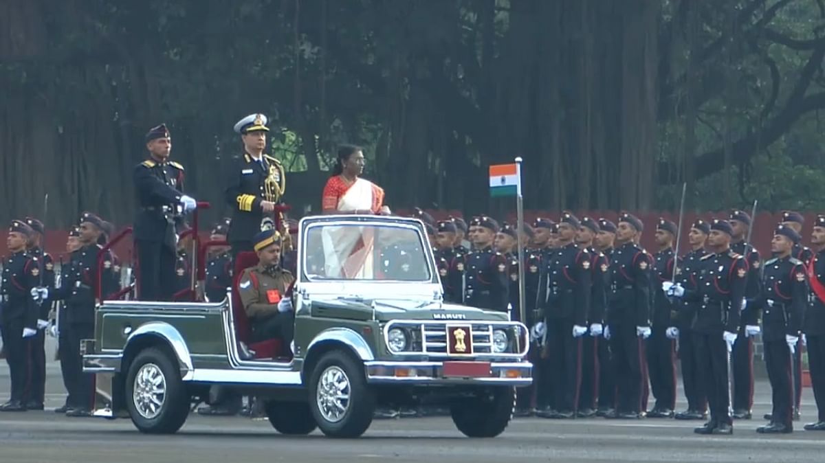President on visit to Maharashtra, review of passing out parade of 145th course of NDA