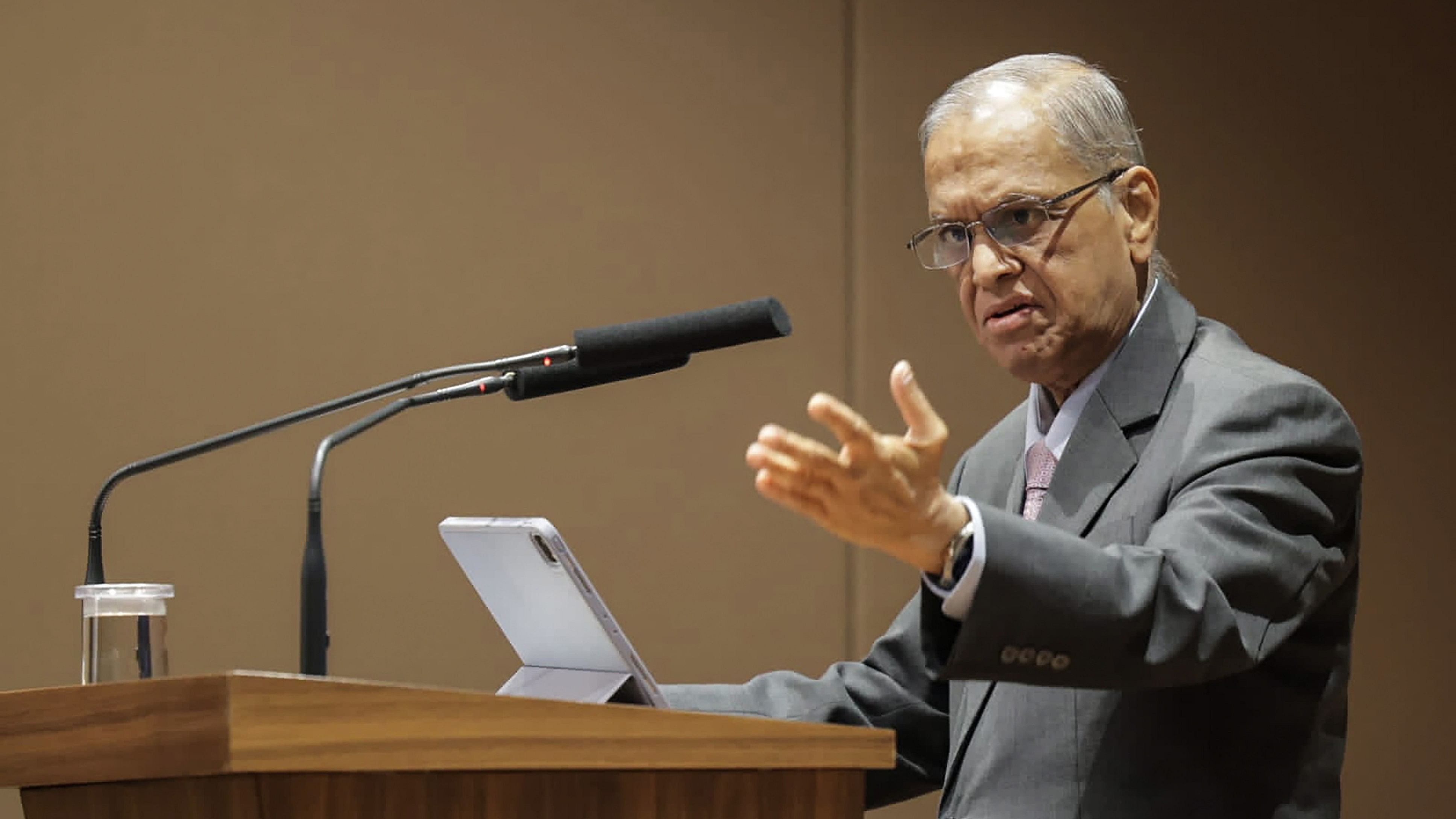<div class="paragraphs"><p>Software industry icon N R Narayana Murthy.</p></div>