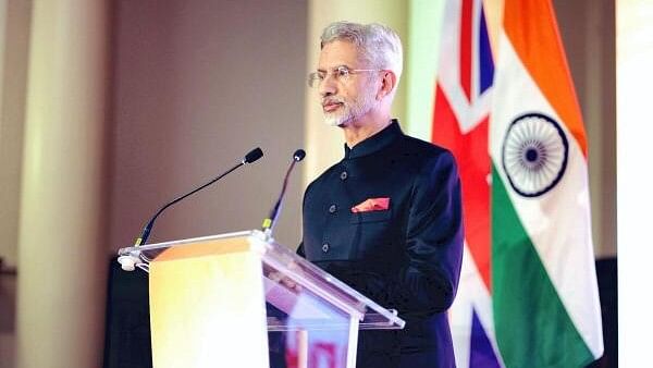 <div class="paragraphs"><p>S Jaishankar in the UK.</p></div>