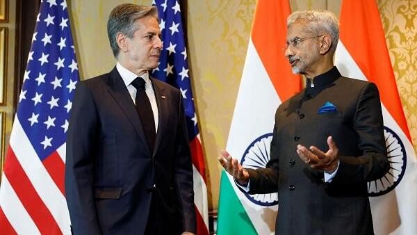 <div class="paragraphs"><p>US Secretary of State Antony Blinken and&nbsp;MEA S Jaishankar.</p></div>