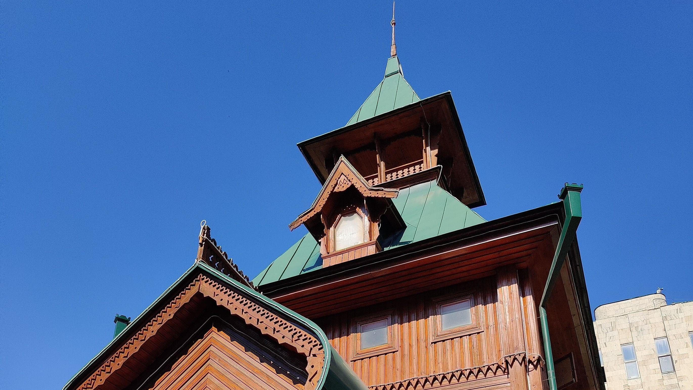 <div class="paragraphs"><p>The front facade of the museum in Almaty. </p></div>