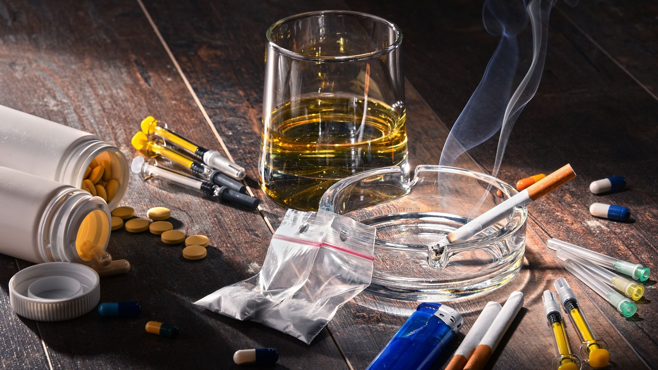 <div class="paragraphs"><p>Representative image of drugs and alcohol.</p></div>