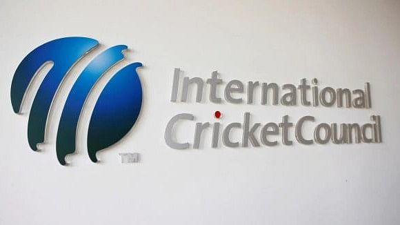 <div class="paragraphs"><p> The International Cricket Council (ICC) logo.</p></div>