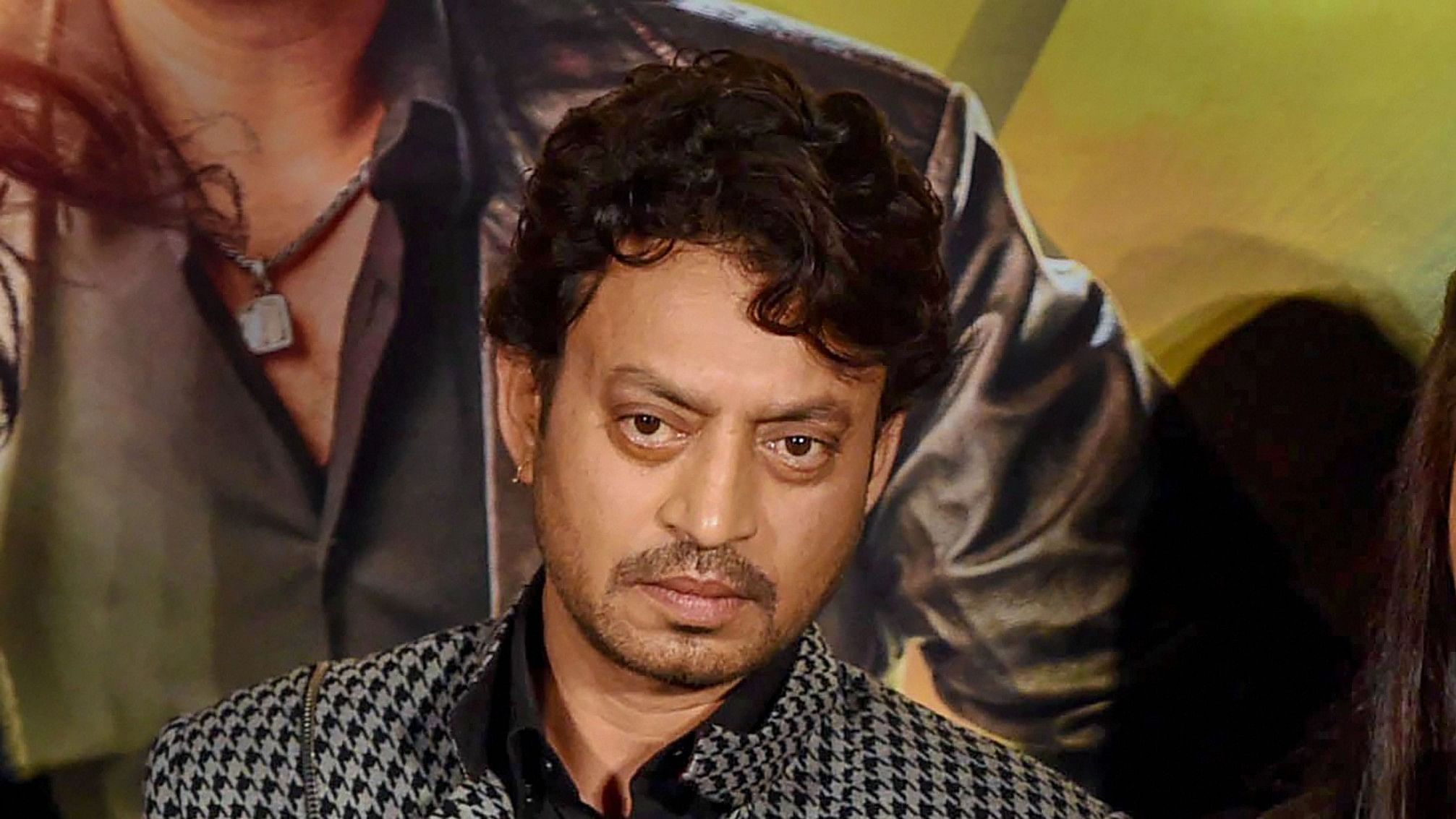 <div class="paragraphs"><p>Late actor Irrfan Khan.</p></div>