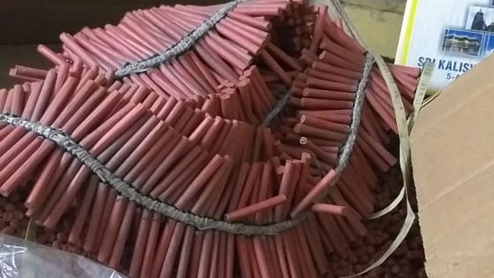 <div class="paragraphs"><p>Representative image of illegal firecrackers. </p></div>