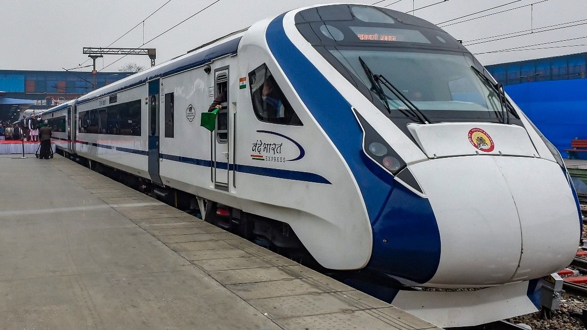 <div class="paragraphs"><p>Vande Bharat Express, India's first semi-high speed train. </p></div>