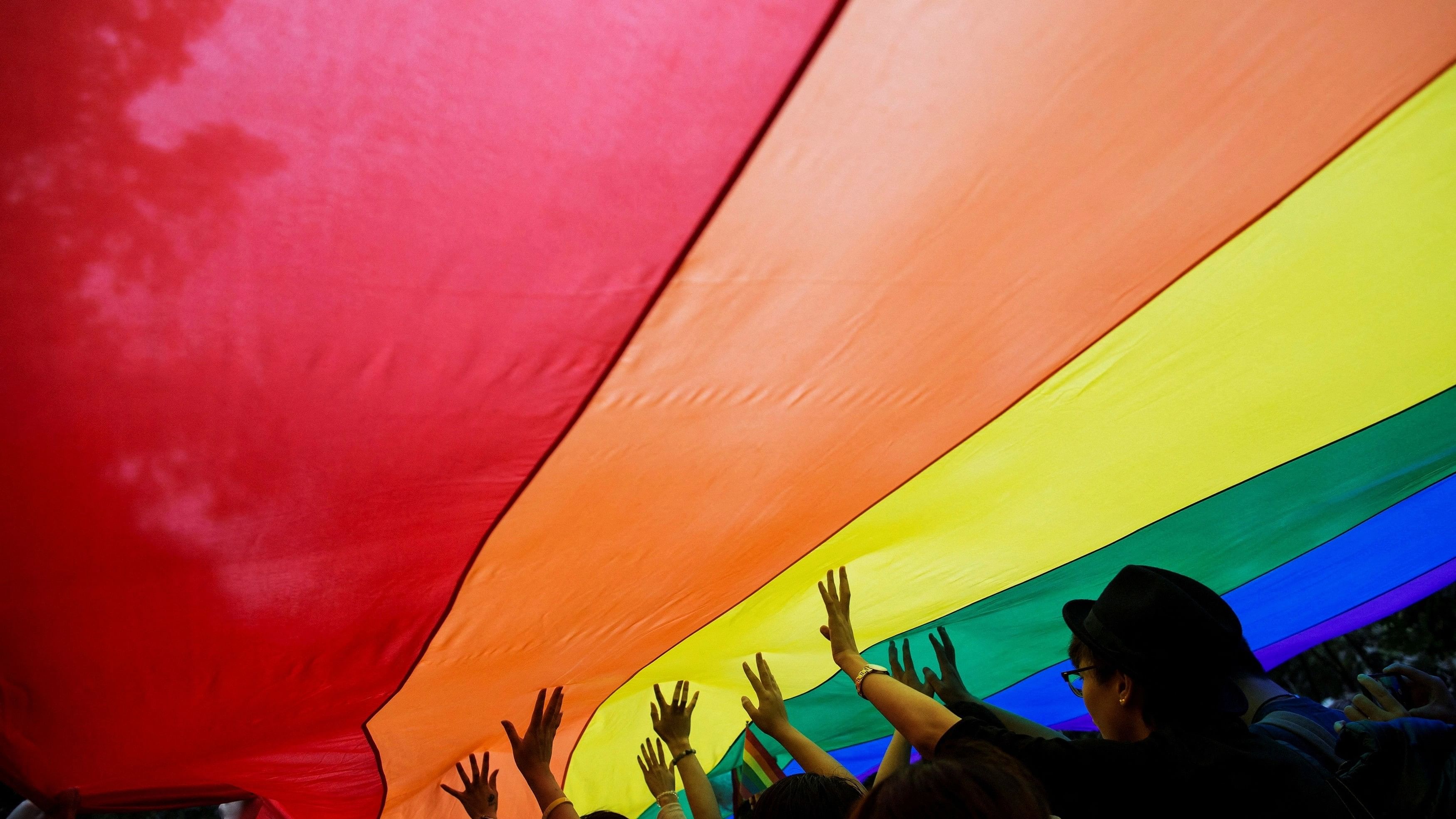 <div class="paragraphs"><p>Representative image of the LGBTQ flag.</p></div>