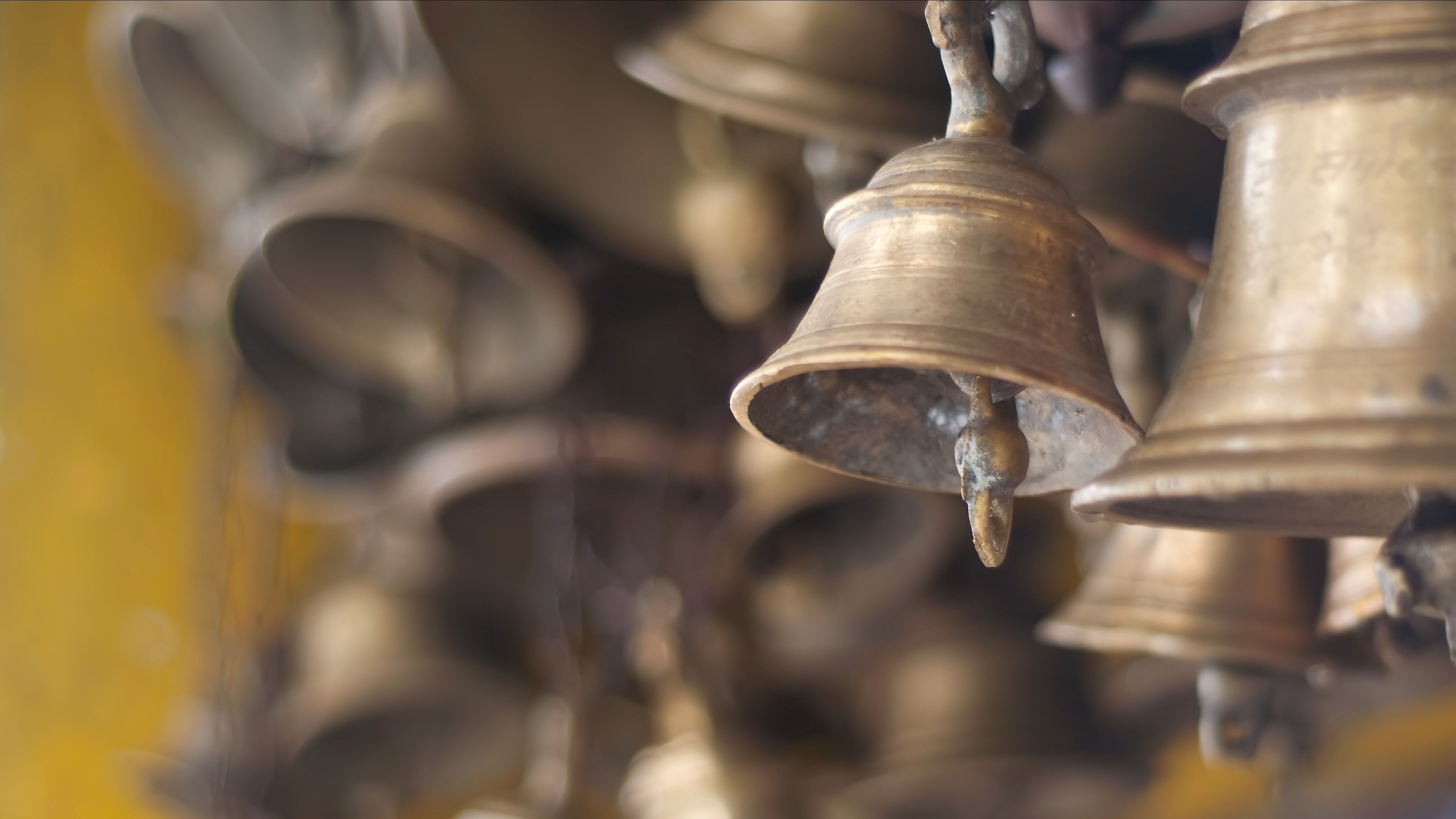 <div class="paragraphs"><p>Representative image of temple bells. </p></div>