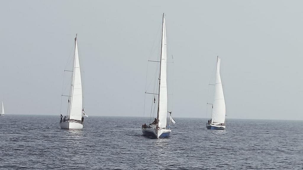 Naval Sailing Vessels gear up for Ocean Sailing Race from