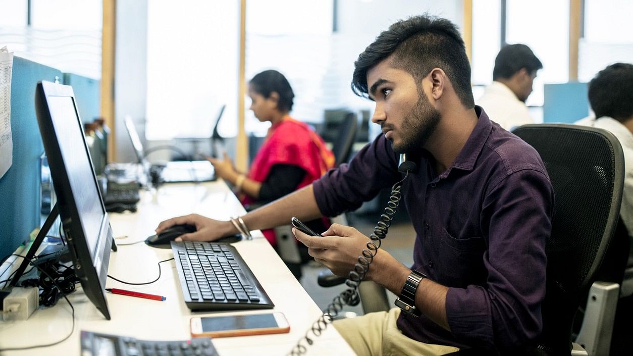 <div class="paragraphs"><p>Representative image showing people working in an office in India.</p></div>