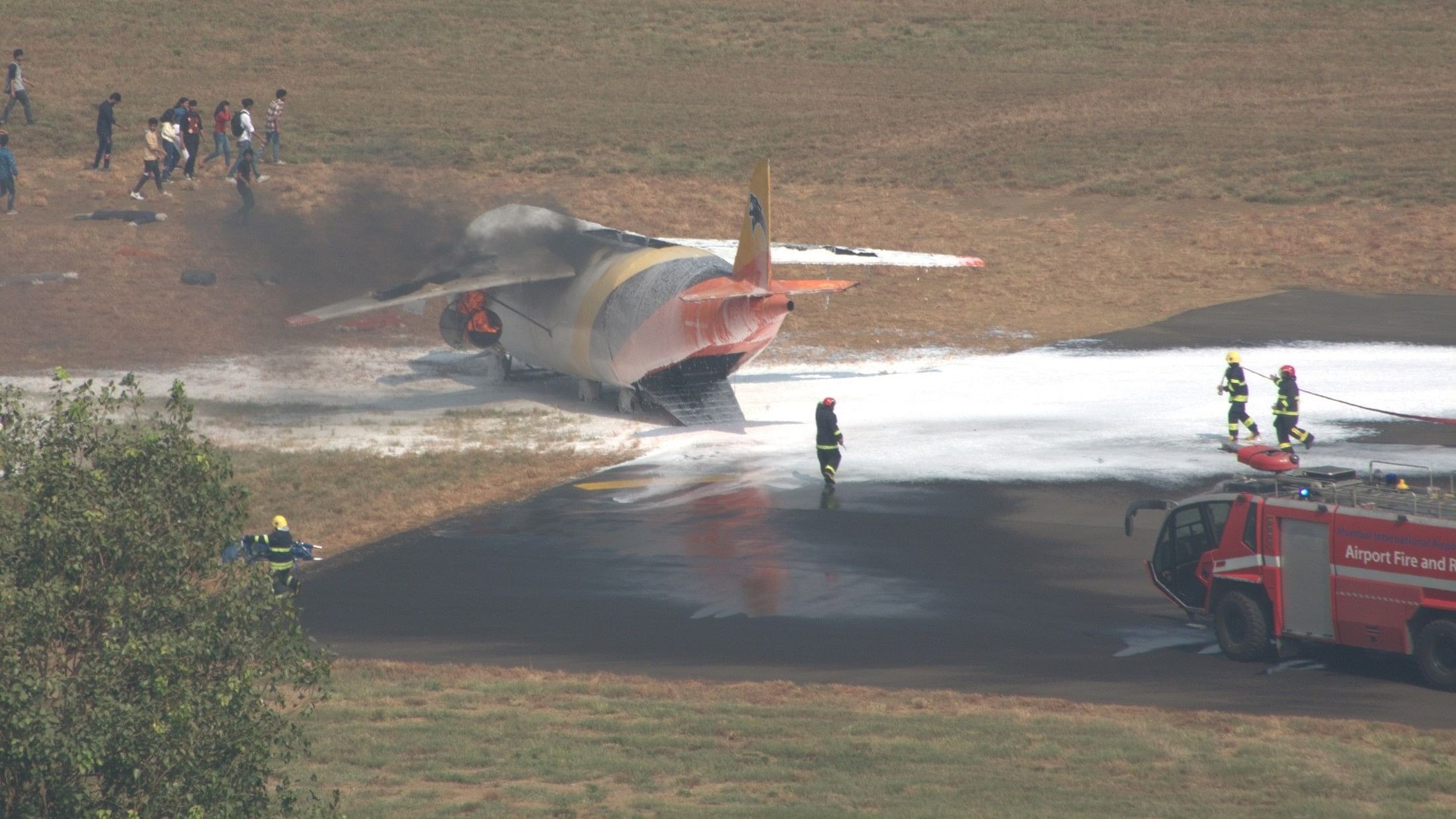 <div class="paragraphs"><p>Full Scale Aircraft Emergency Exercise at&nbsp;CSMIA.</p></div>