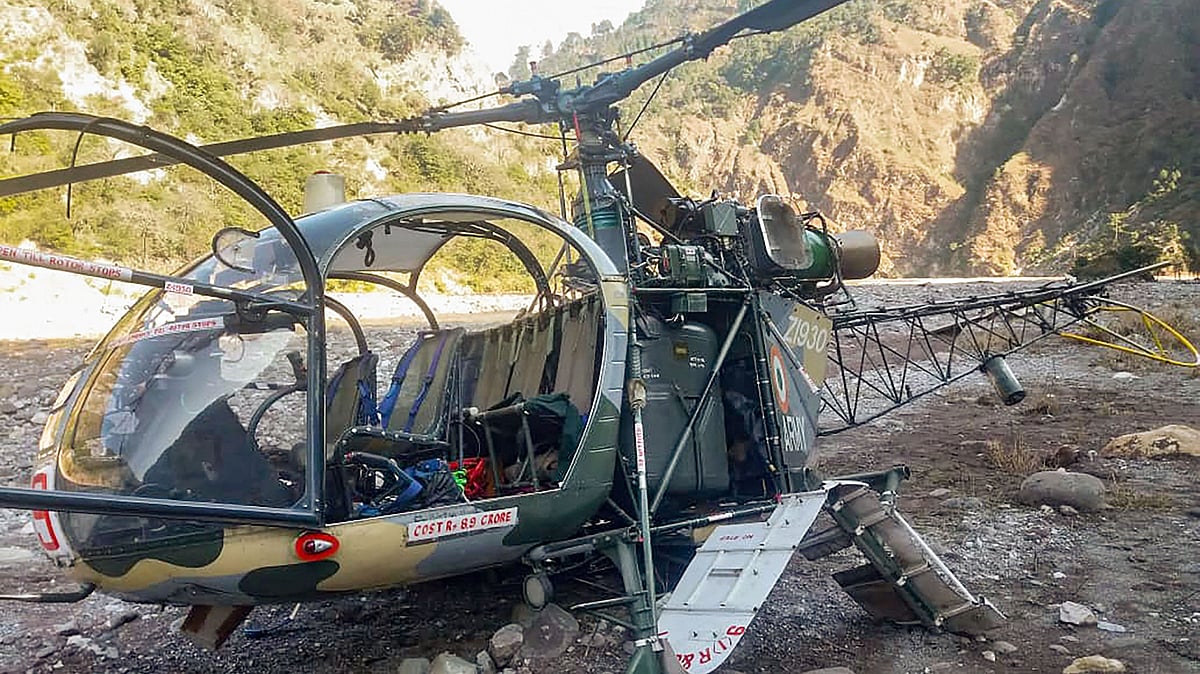 Chetak Helicopter Crash kerala