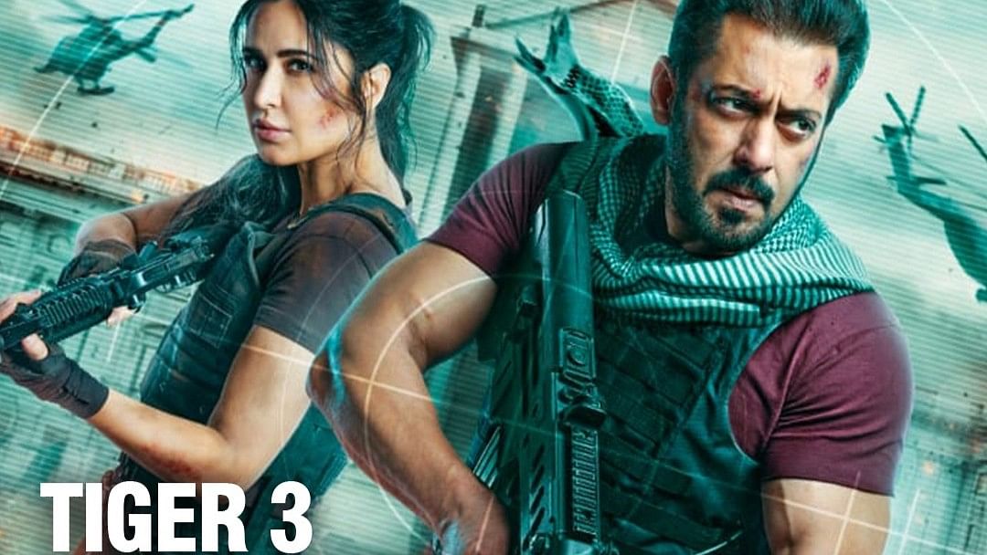 <div class="paragraphs"><p>Salman Khan and Katrina Kaif on the poster of <em>Tiger 3</em>.</p></div>