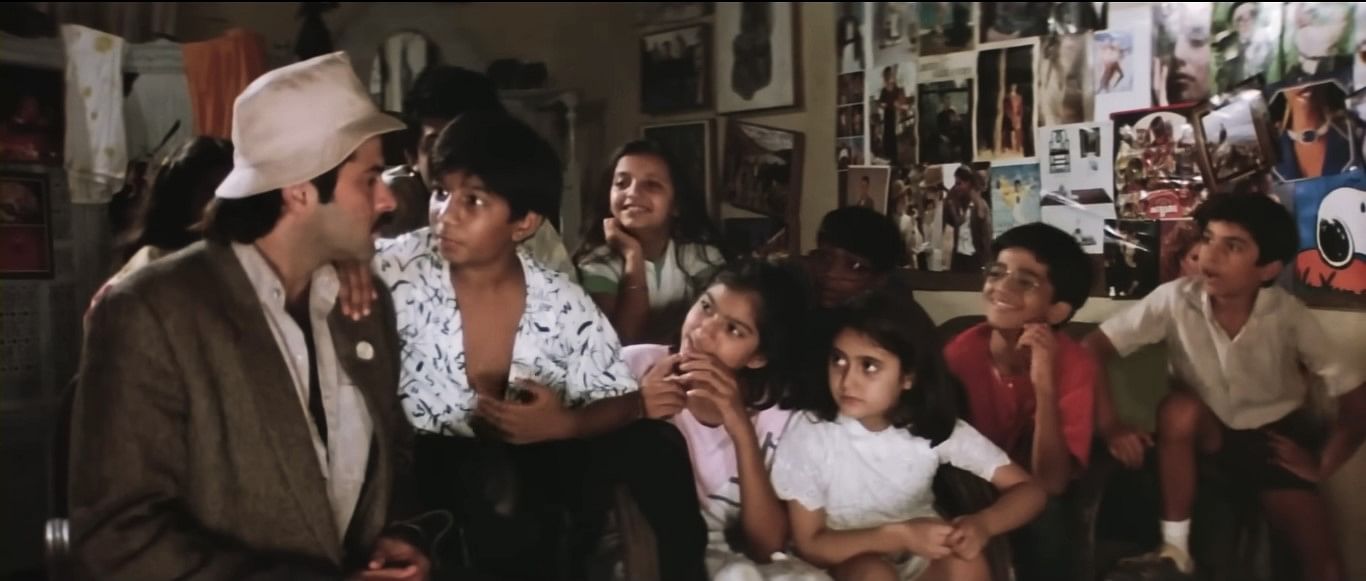 <div class="paragraphs"><p>Mr India: Anil Kapoor in 'Mr India' (1987) with a mischievous gang.&nbsp;</p></div>