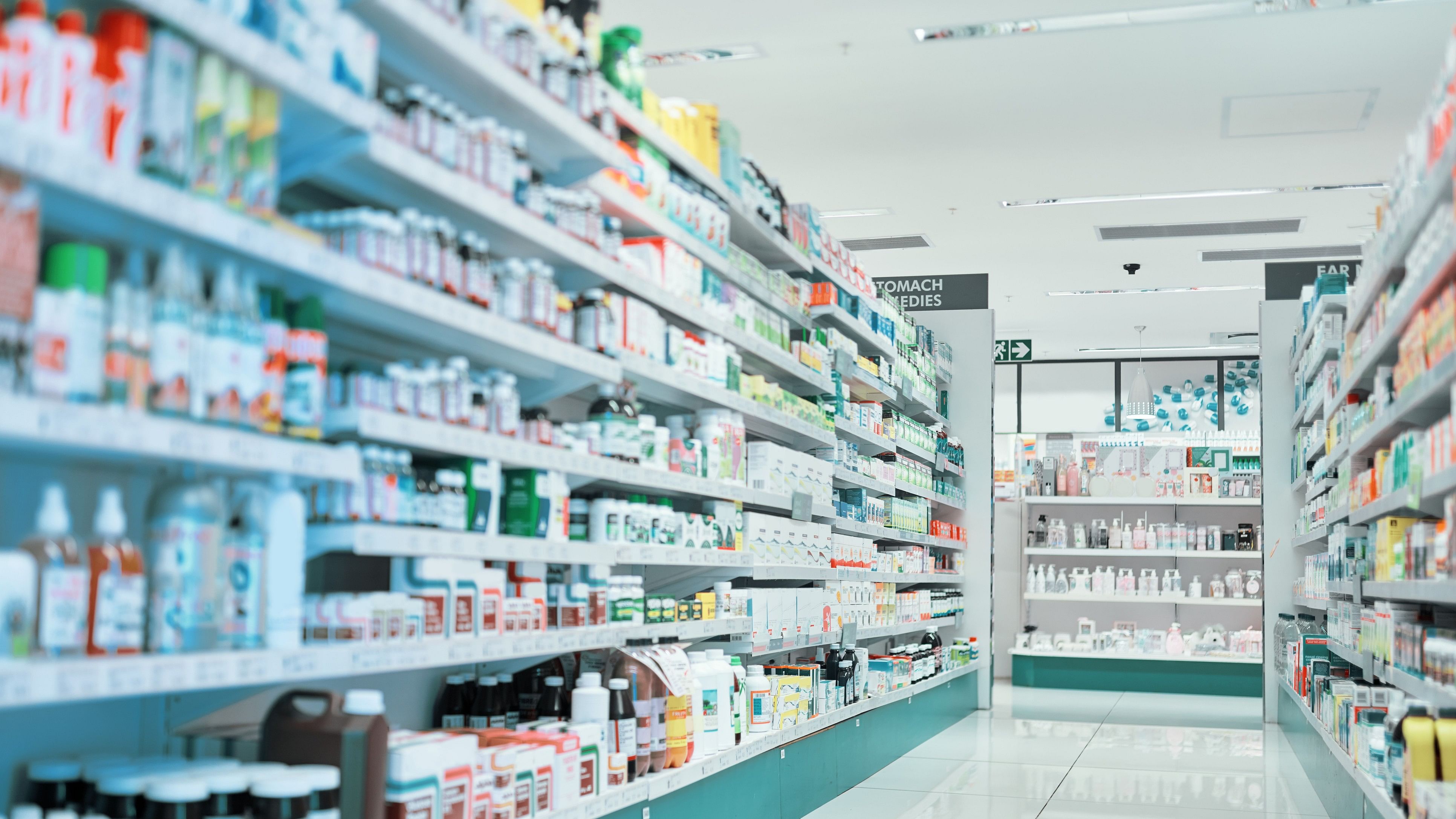 <div class="paragraphs"><p>Representative image of medicines stacked up in a pharmacy.&nbsp;</p></div>