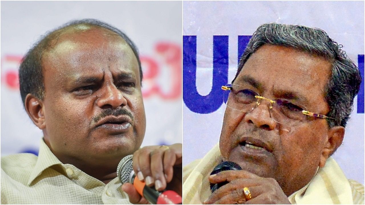 <div class="paragraphs"><p>HD&nbsp;Kumaraswamy and Siddaramaiah. </p></div>