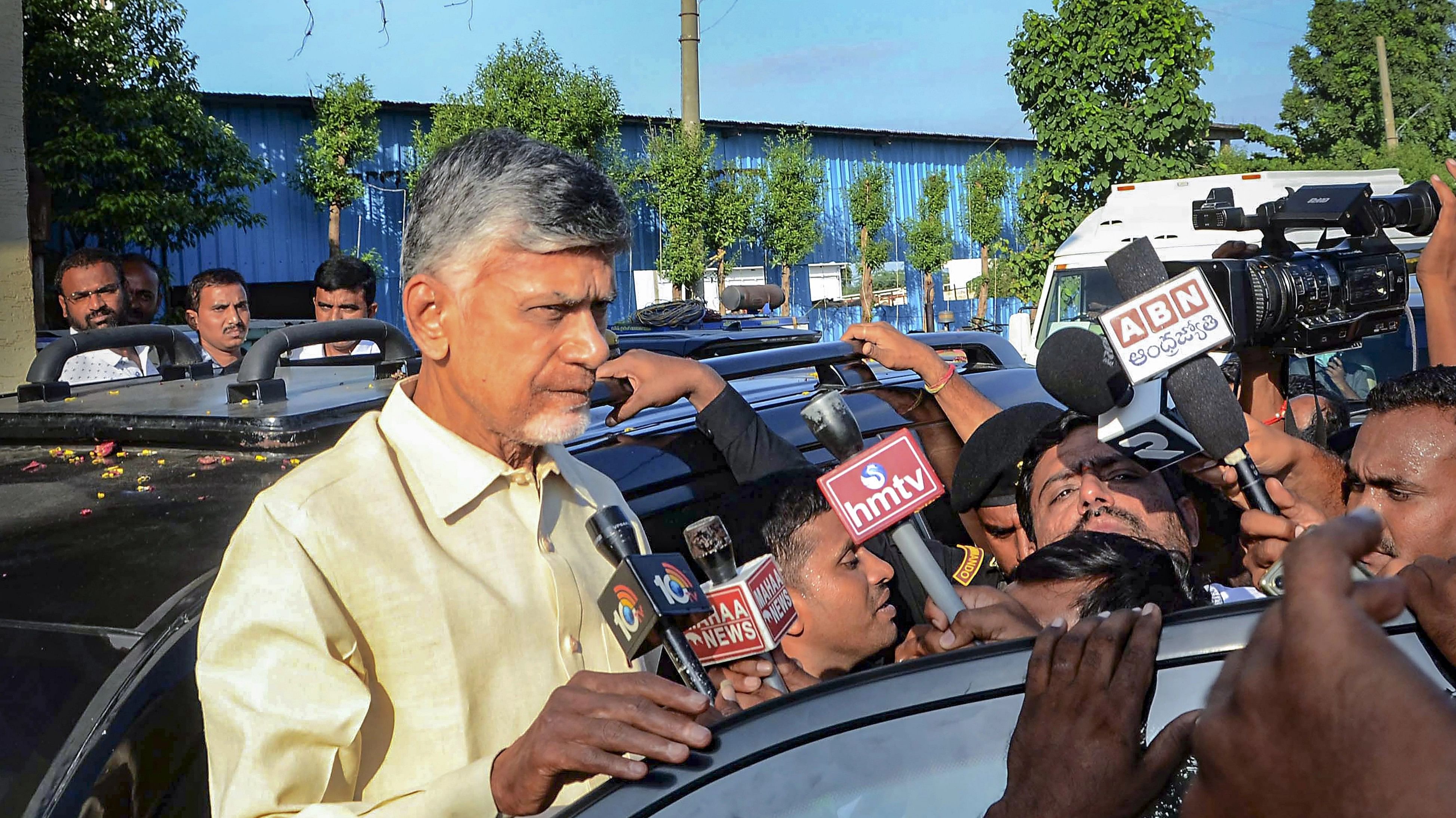 <div class="paragraphs"><p>File Photo: Former Andhra Pradesh Chief Minister N Chandrababu Naidu being taken to Vijaywada after his arrest from Nandyal in the Skill Development Corporation scam, in Nandyal district.</p></div>