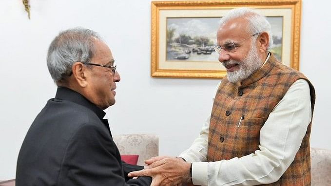 <div class="paragraphs"><p>Pranab Mukherjee and Narendra Modi.</p></div>