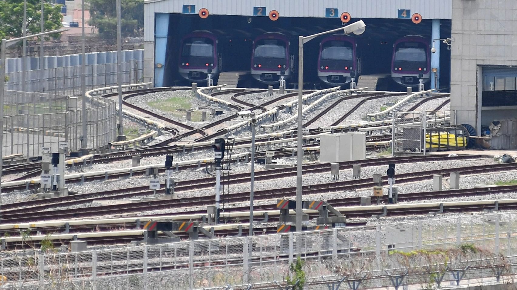 <div class="paragraphs"><p>The Baiyappanahalli depot is being remodelled to service the airport line. </p></div>