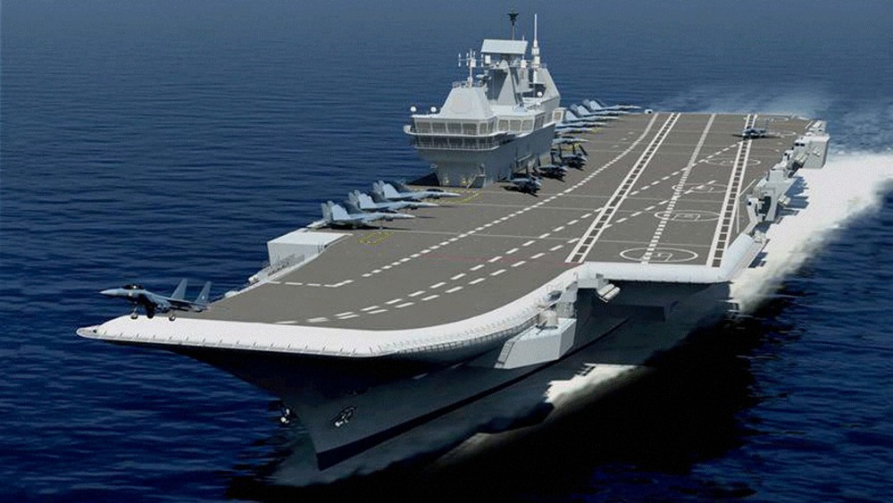 <div class="paragraphs"><p>Representative image of an indigenous aircraft carrier.</p></div>