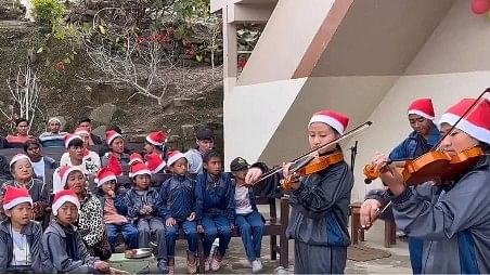 <div class="paragraphs"><p>Children of Kohima Orphanage &amp; Destitute Home participate on Christmas Day celebrations.&nbsp;</p></div>