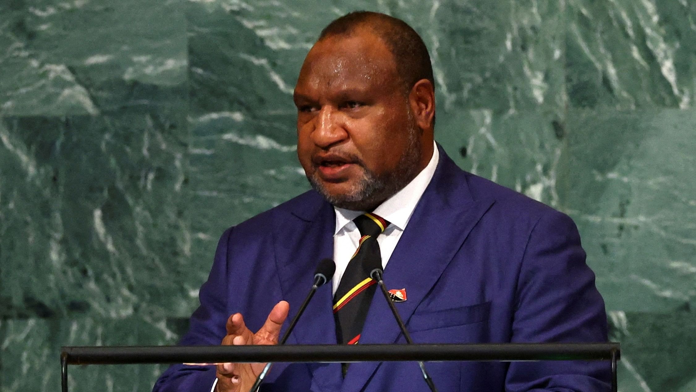 <div class="paragraphs"><p>Prime Minister of Papua New Guinea James Marape </p></div>