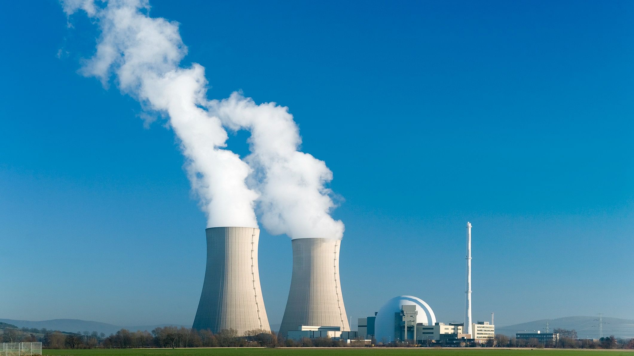 <div class="paragraphs"><p>Representative image of a nuclear reactor billowing smoke.&nbsp;</p></div>