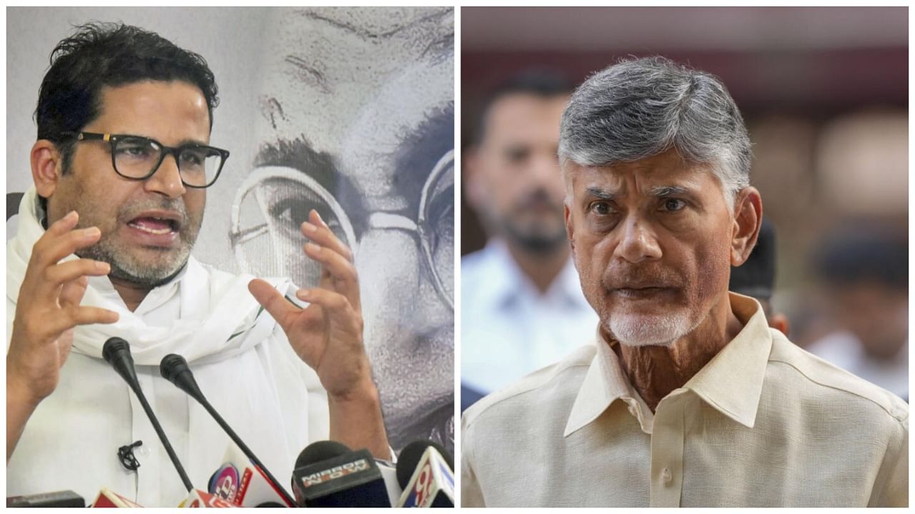 <div class="paragraphs"><p>Prashant Kishor and Chandrababu Naidu file photos.</p></div>