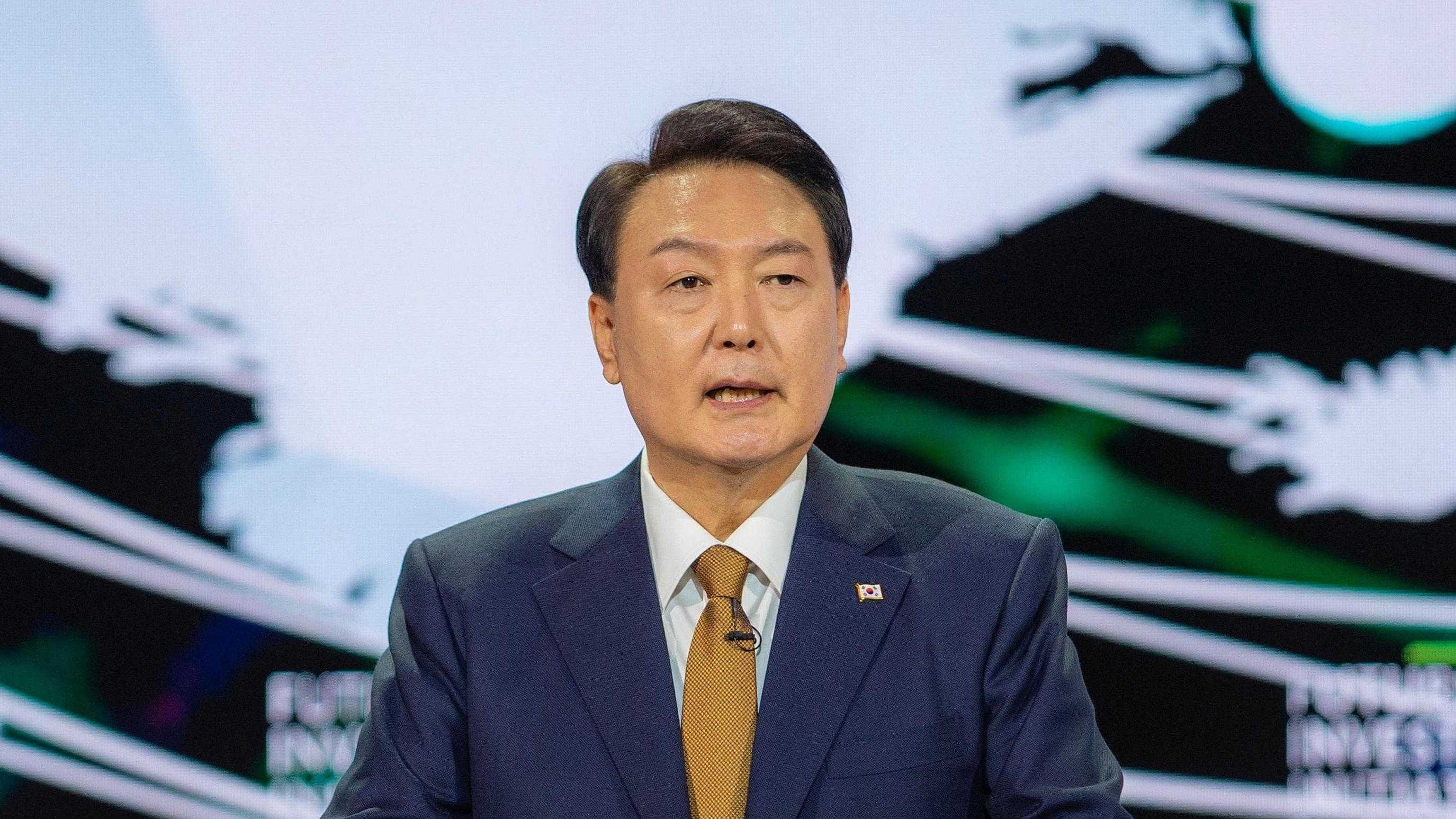 <div class="paragraphs"><p>President of South Korea Yoon Suk-Yeol.</p></div>