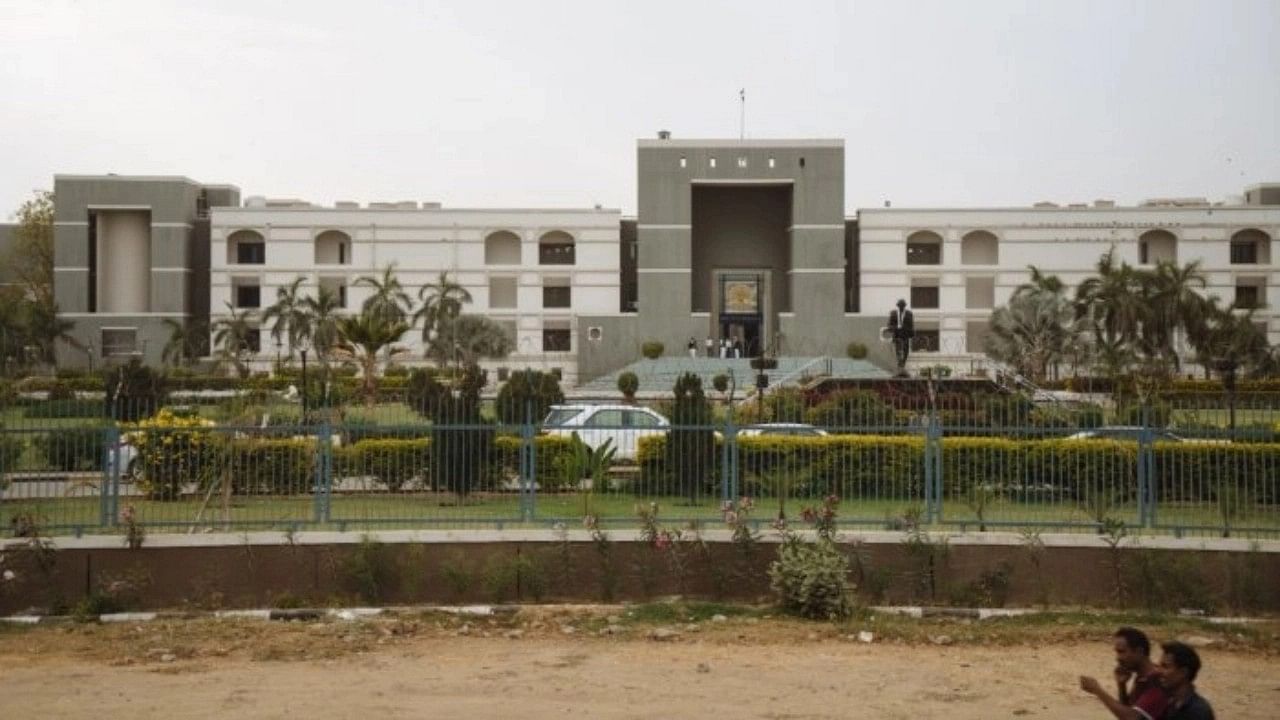 <div class="paragraphs"><p>The Gujarat High Court. </p></div>