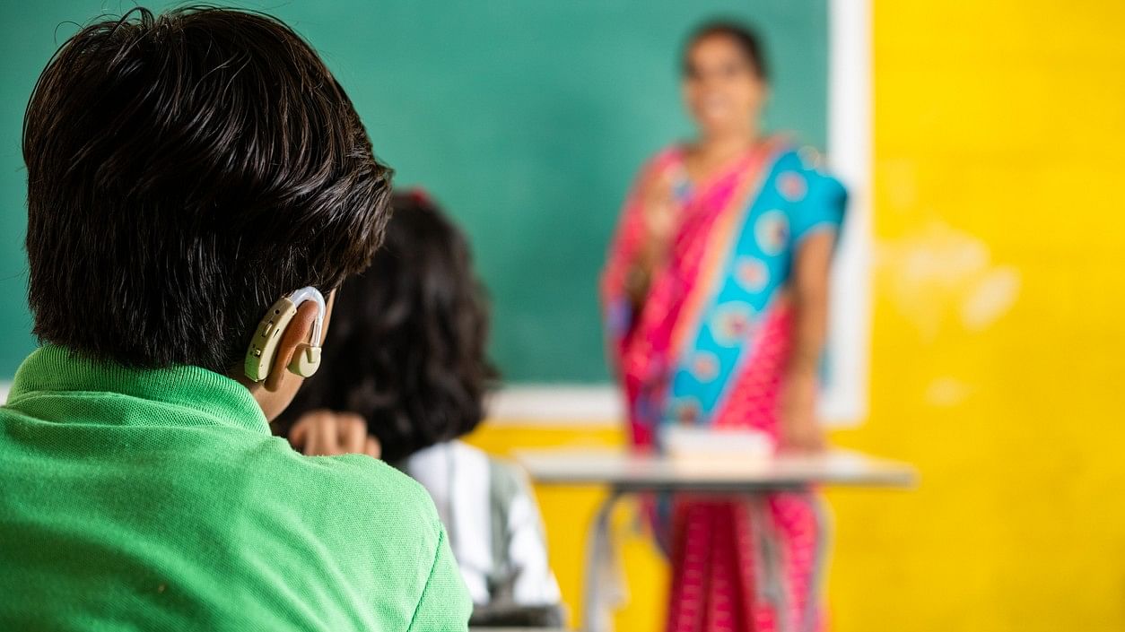 <div class="paragraphs"><p>Representative image of a differently-abled student in a classroom.&nbsp;</p></div>